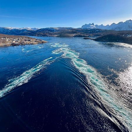 Saltstraumen Hotels Hytter Knapplund Esterno foto